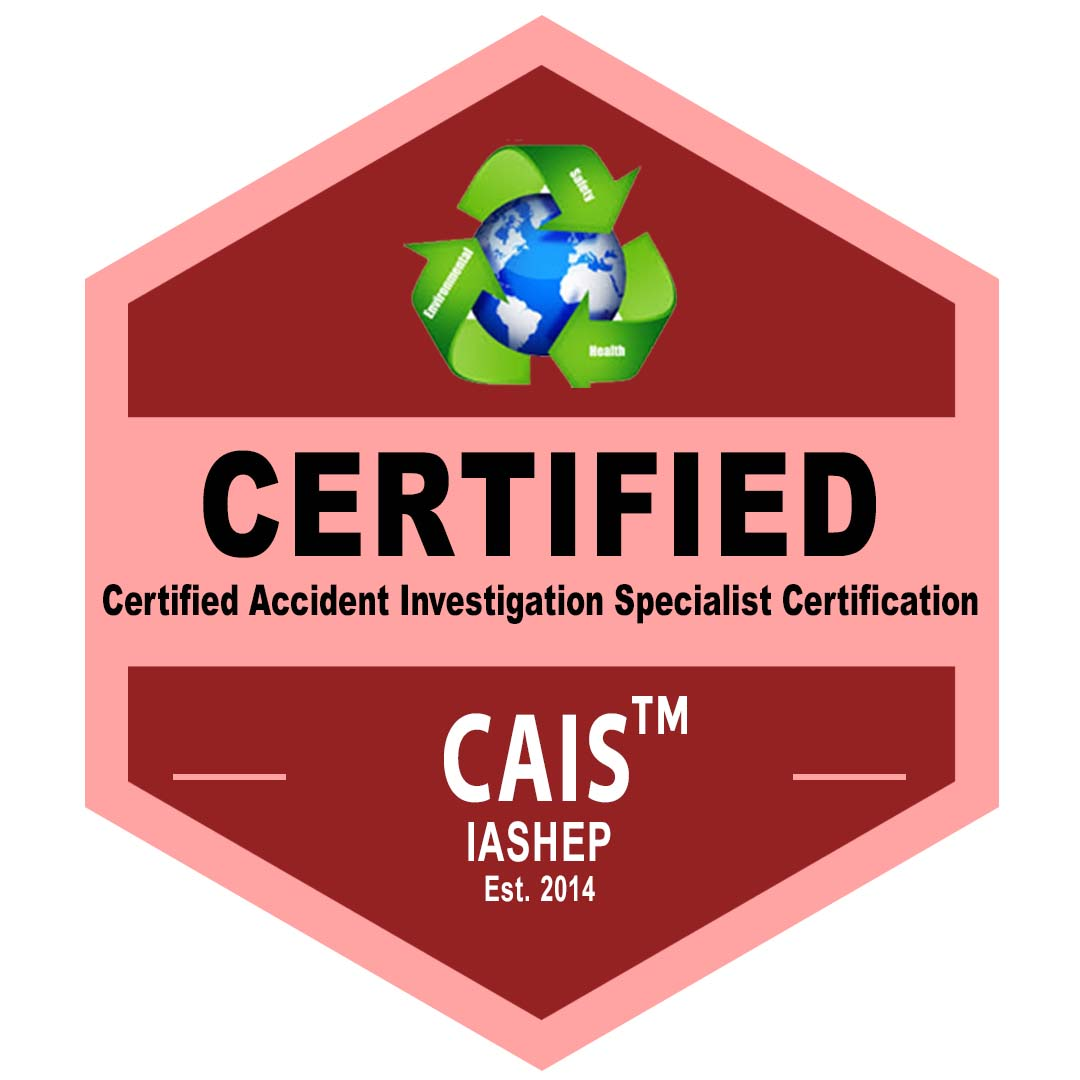 Certified Accident Investigation Specialist (CAIS) Badge